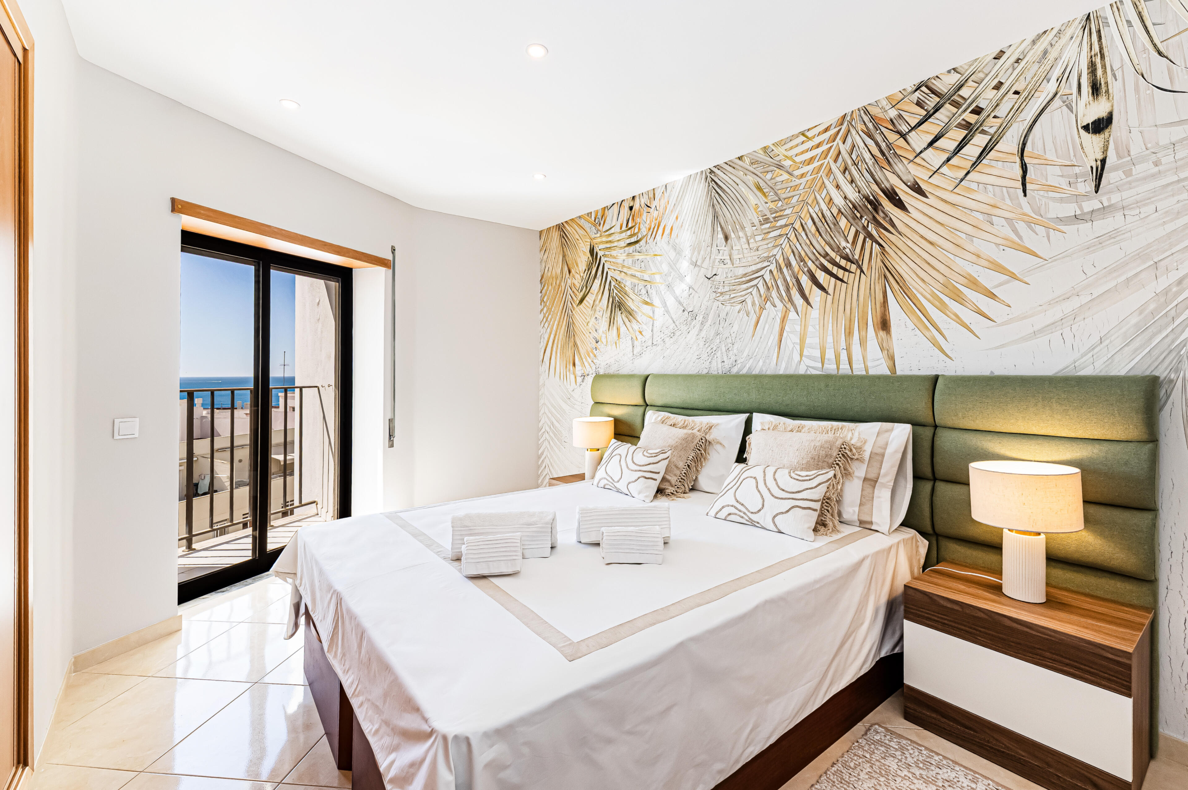 Sea view apartment terrace in Armação de Pêra Algarve