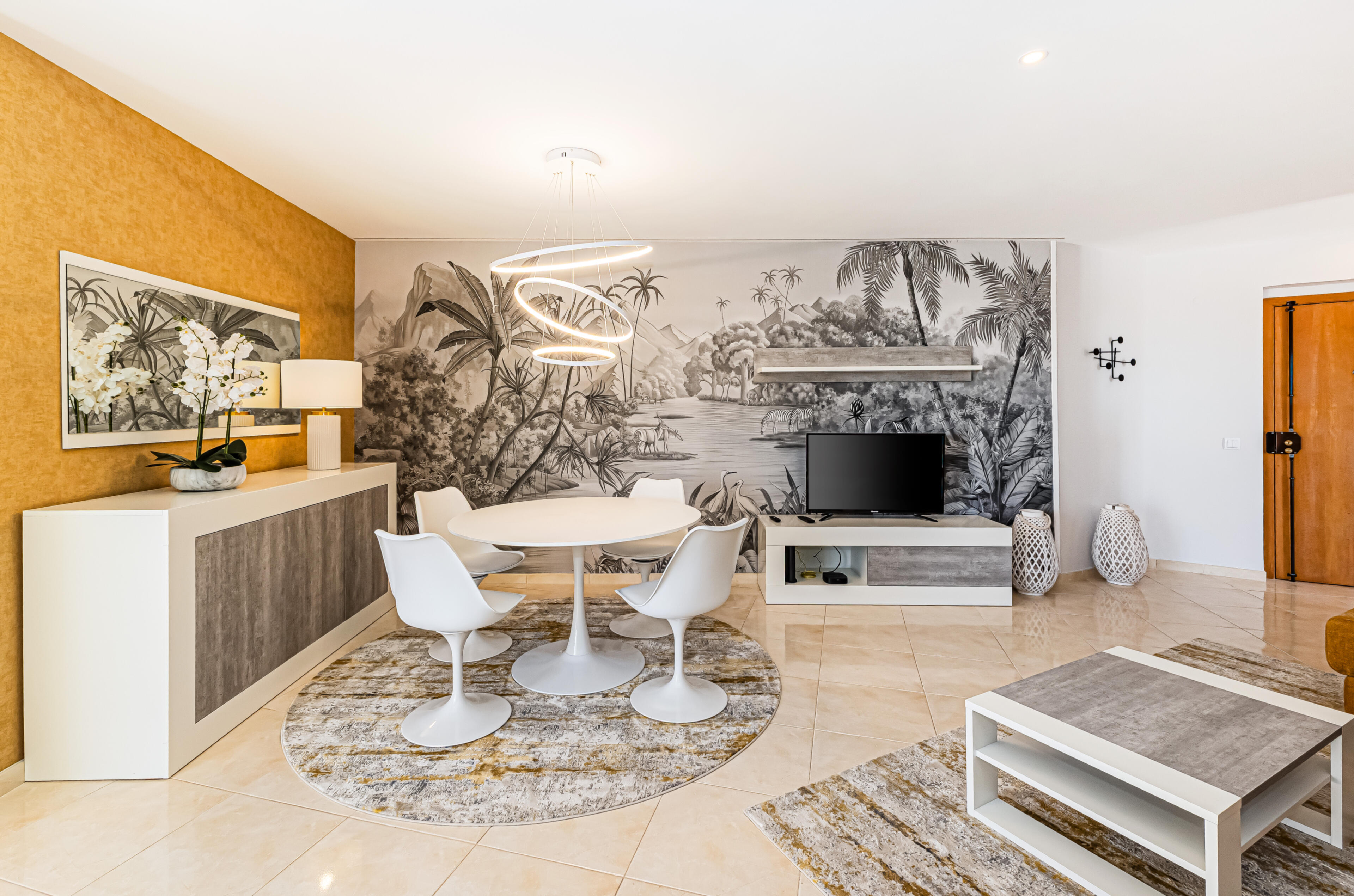 Sea view apartment terrace in Armação de Pêra Algarve